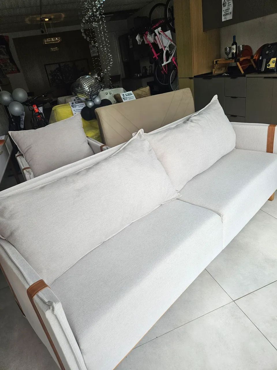 Sofa em linho  - Foto 5
