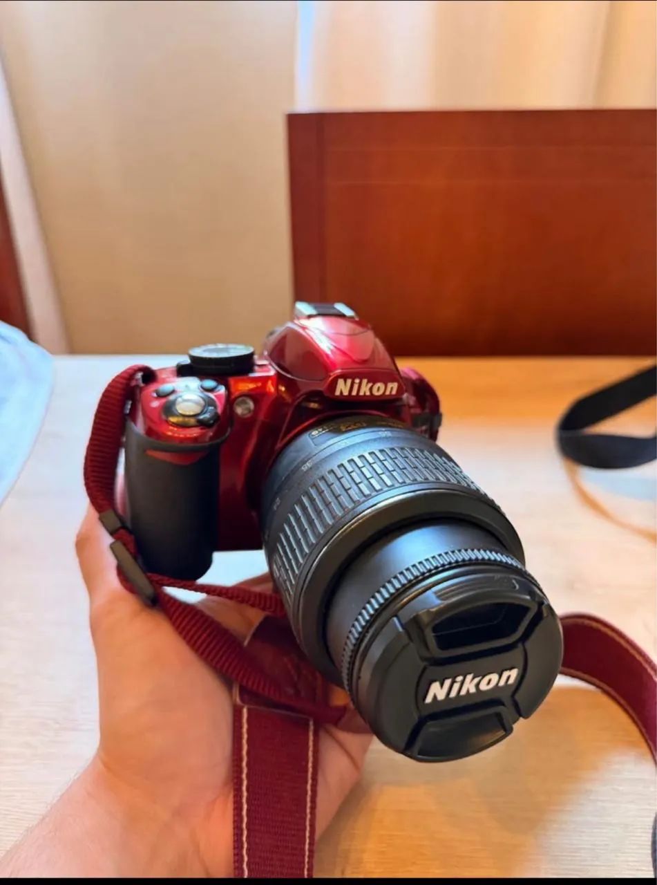 CÂMERA NIKON D3100 - ESTADO DE NOVO - Foto 2