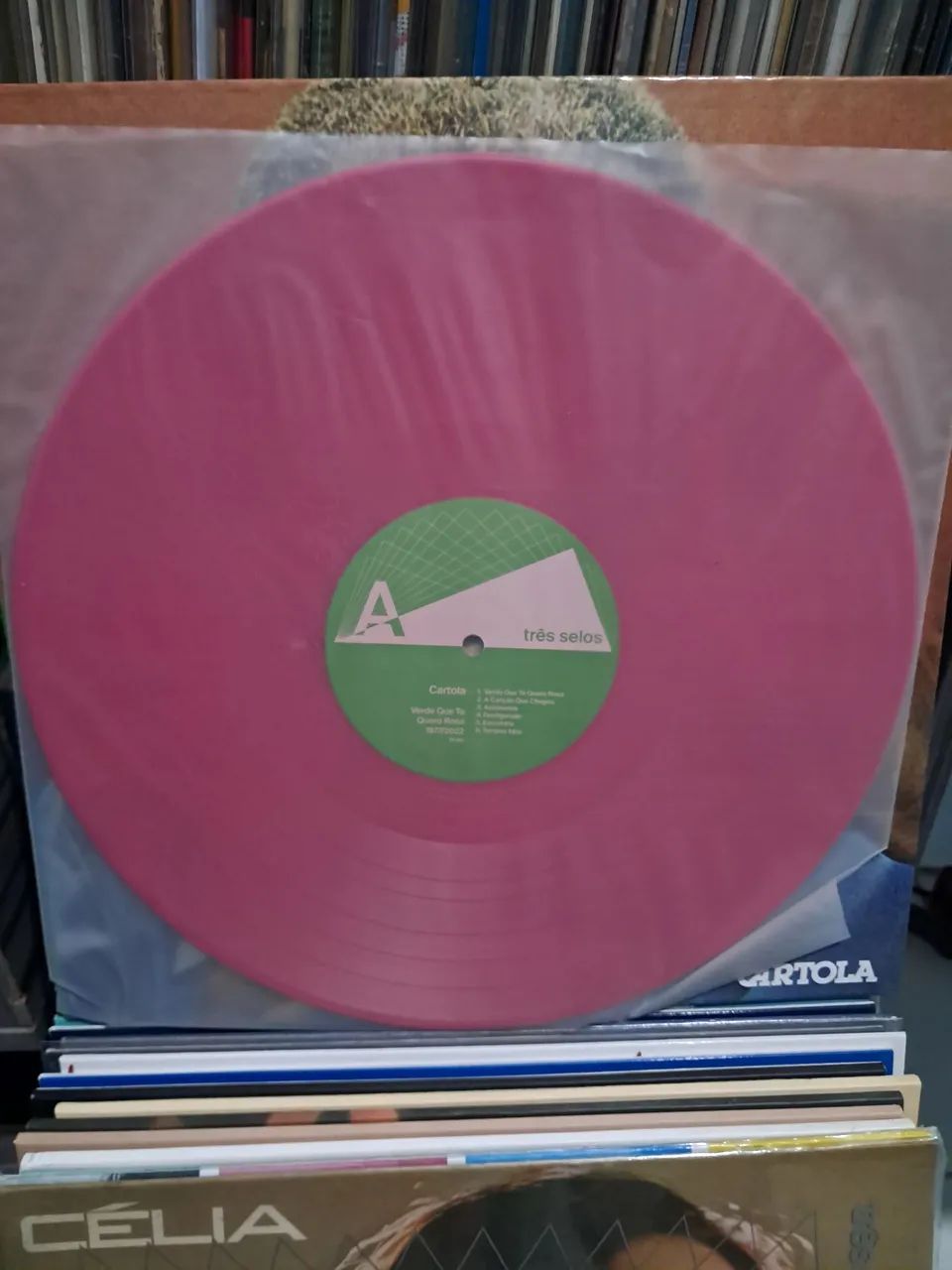 Vinil LP Cartola Verde que te quero rosa - Foto 2