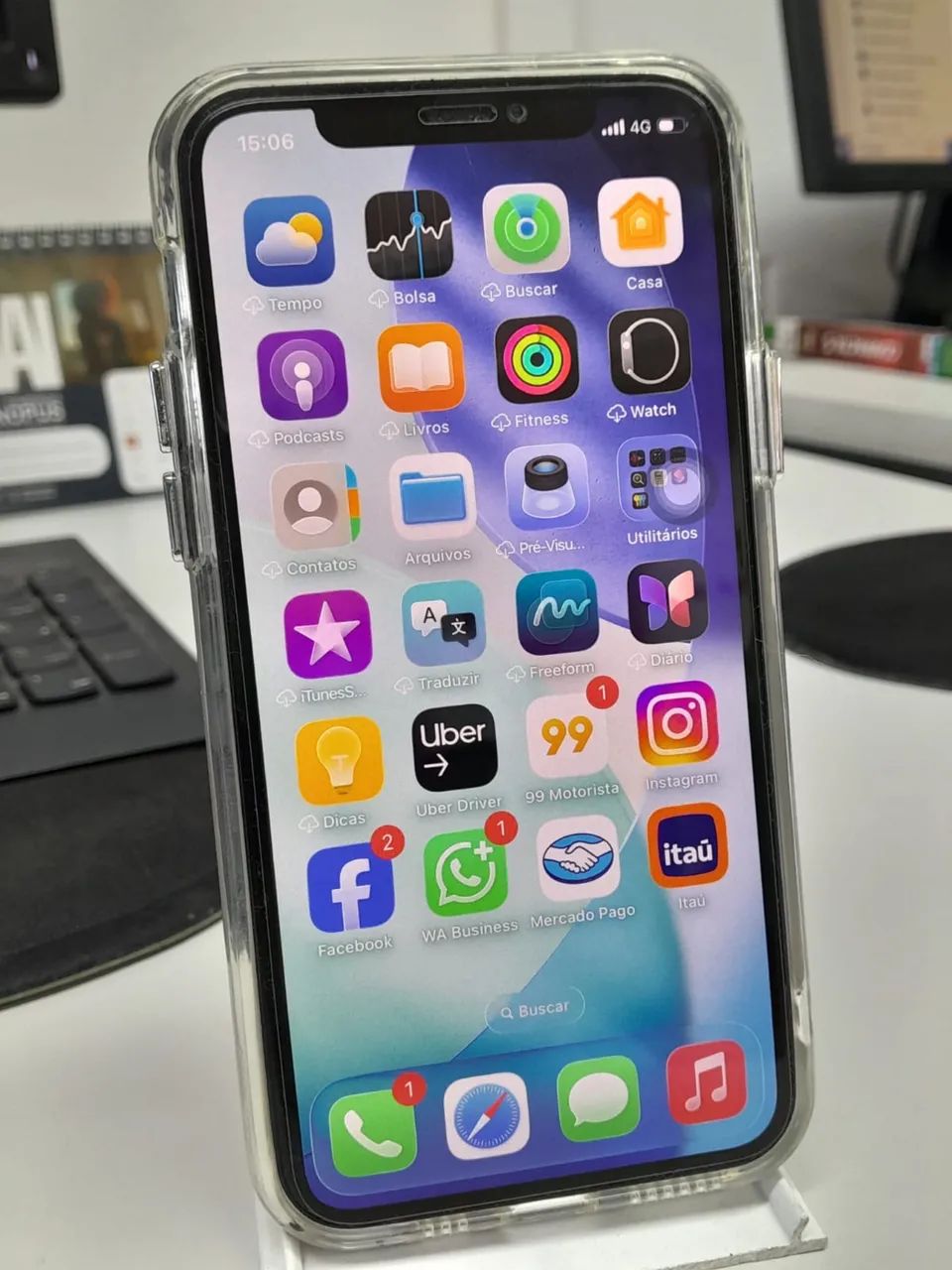 iPhone 11 Pro Cinza Grafite 256GB Impecável  - Foto 3