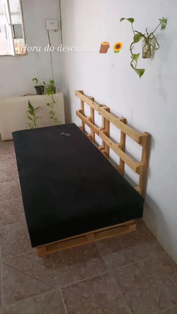Sofá de palets novo 
