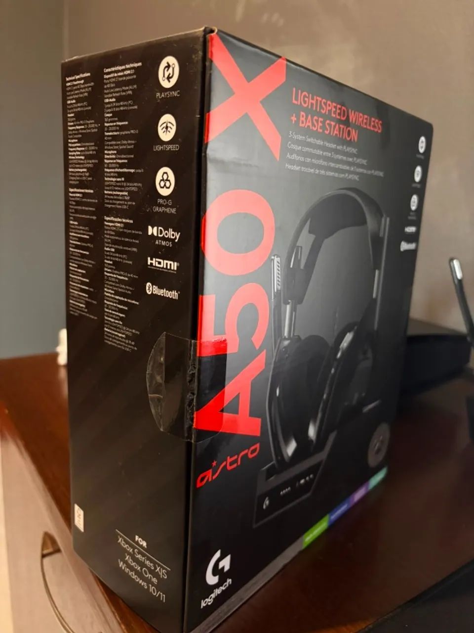 Headset Logitech Astro A50X - Lacrado - Foto 2