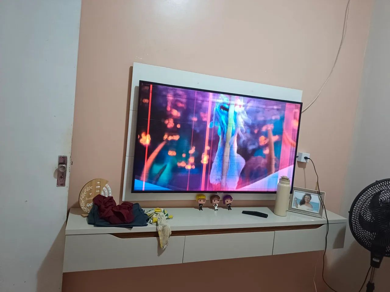 Vendo televisor de 55 polegadas com defeito  - Foto 3