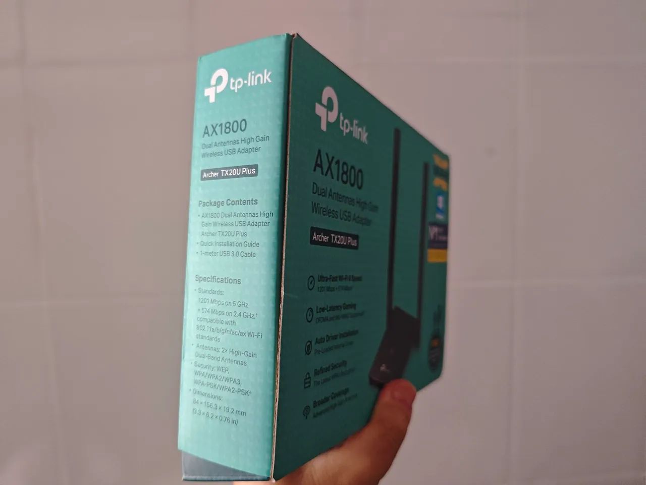 Tp-link ax1800 dual antenna wireless usb adapter - Foto 3