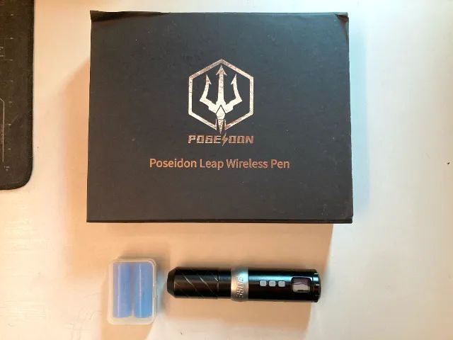 Pen Tattoo Poseidon V4 com 2 baterias - Foto 5