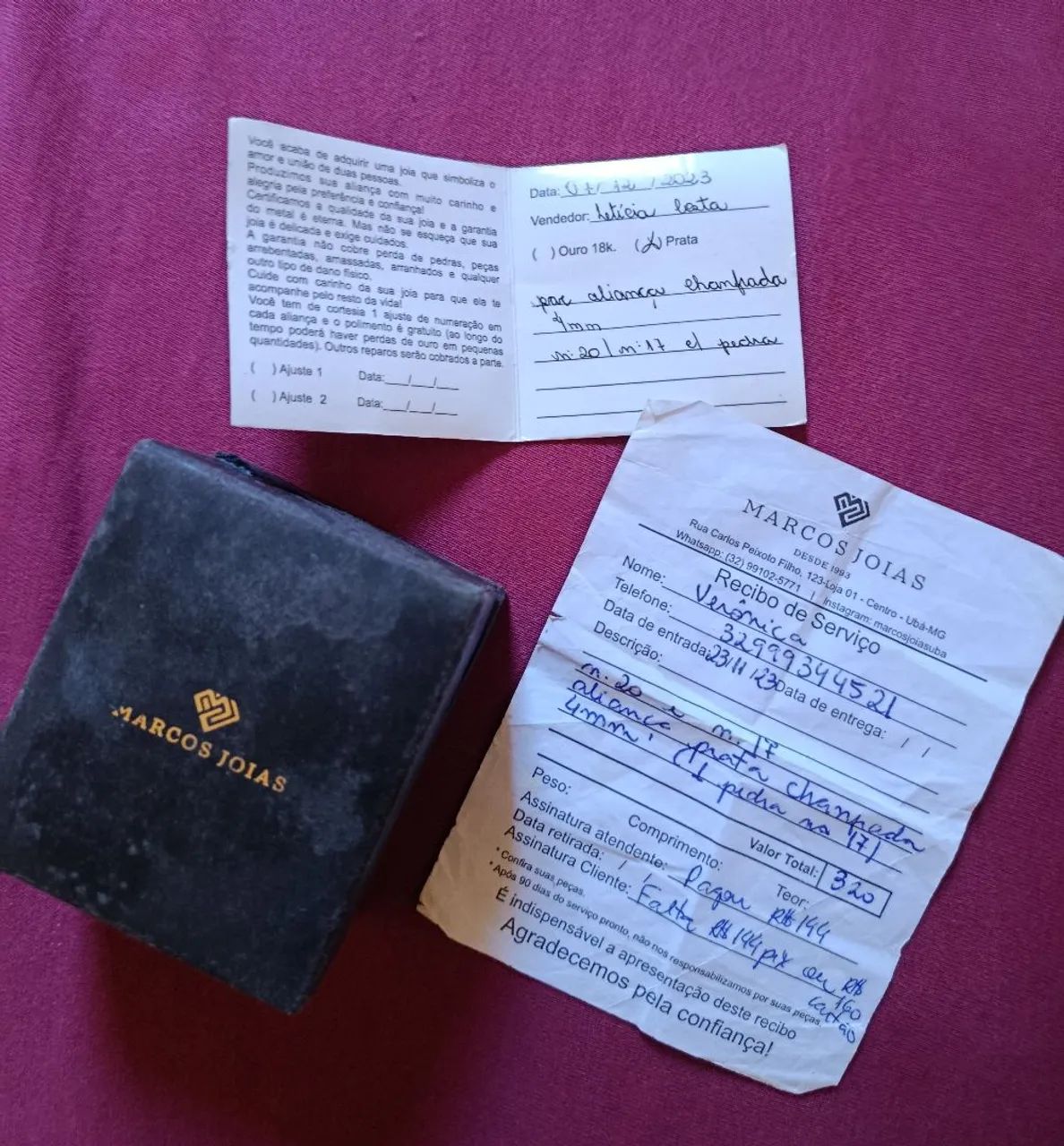 Alianças de Prata com certificado de autenticidade  - Foto 4