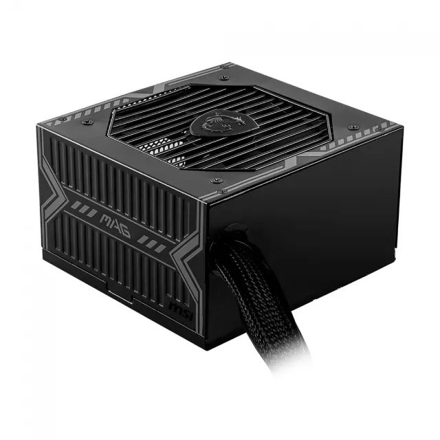 FONTE 650W MSI MAG 80 PLUS BRONZE PFC ATIVO A650BN C/CABO NOVO LACRADO!  - Foto 3