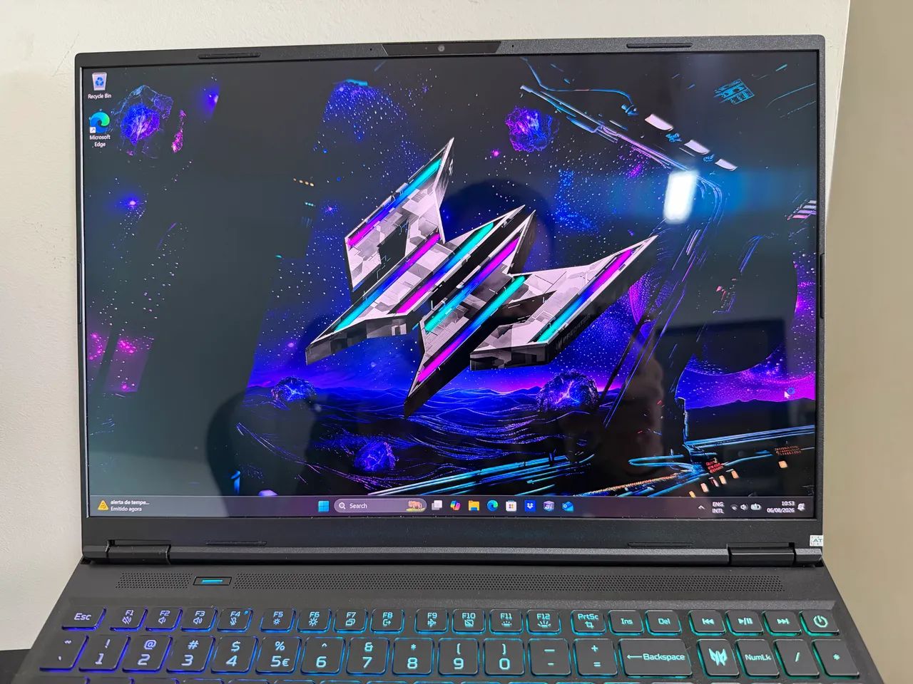 Notebook Acer Predator Helios 16S Neo Ultra 9 RTX 5060 - Foto 2