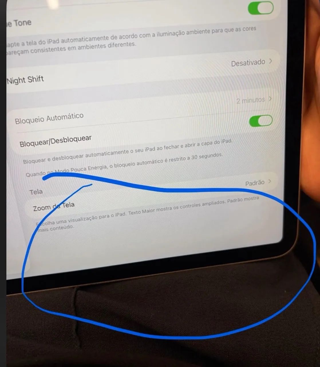 iPad Pro 12,9 pelogadas 256gb (detalhe ) - Foto 5