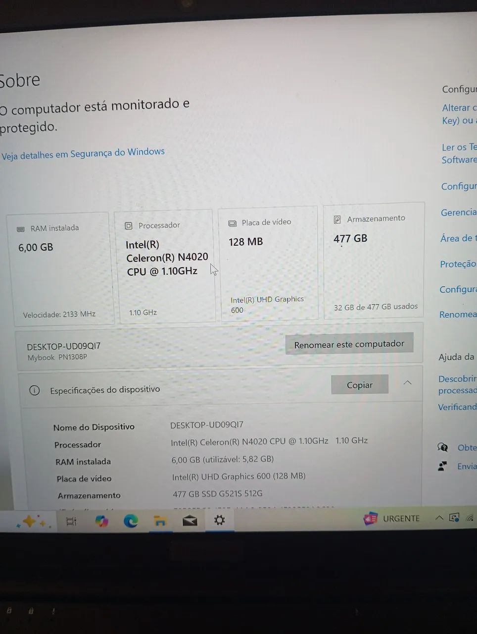 Notebook Adreamer - 6GB RAM - Foto 4