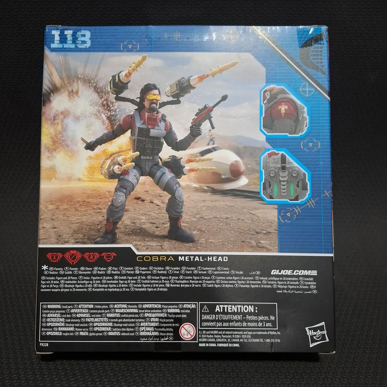 GI JOE CLASSIFIED - COBRA METAL HEAD - 118 - Foto 2