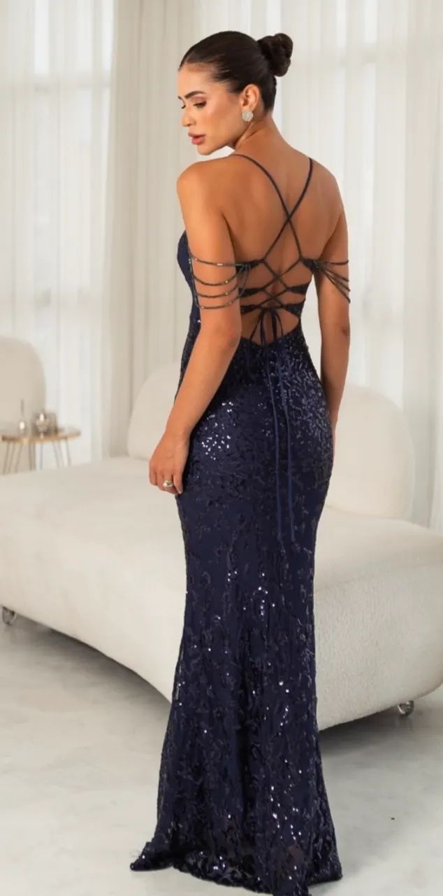 Vestido de festa marsala  - Foto 4