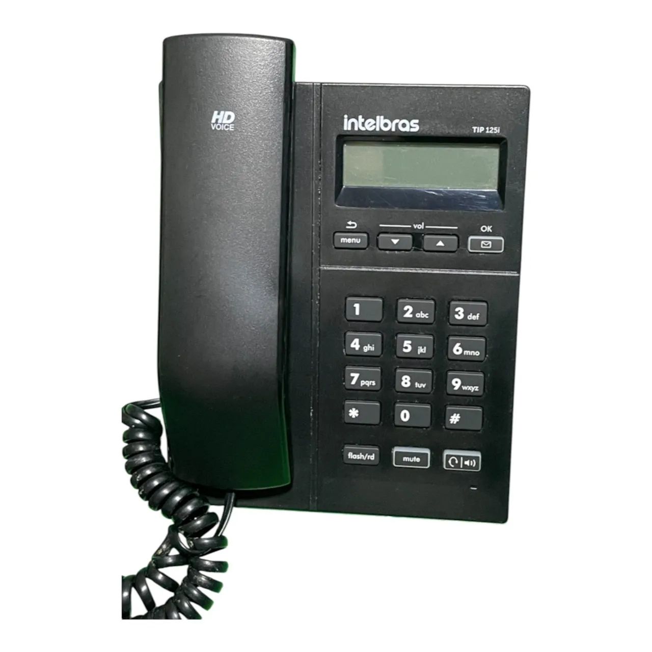 Telefone IP Intelbras TIP 125i Com Display E Áudio HD VoIP