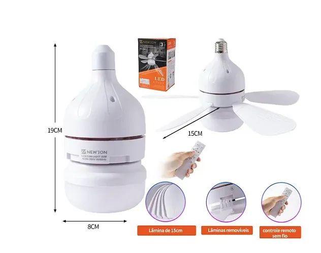 Lumin ária Ventilador de Teto - Foto 2