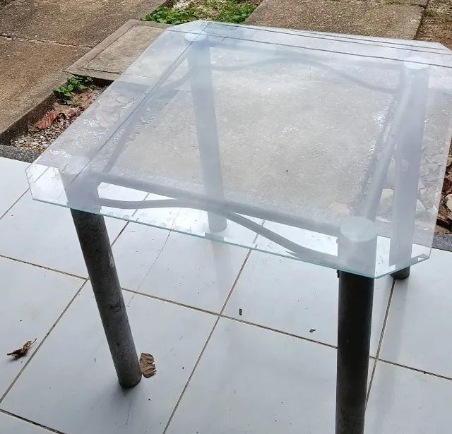 Mesa de jantar de vidro - Foto 2