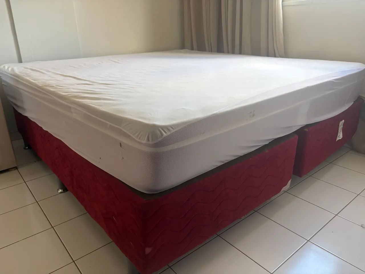 Cama super king size ortobom
