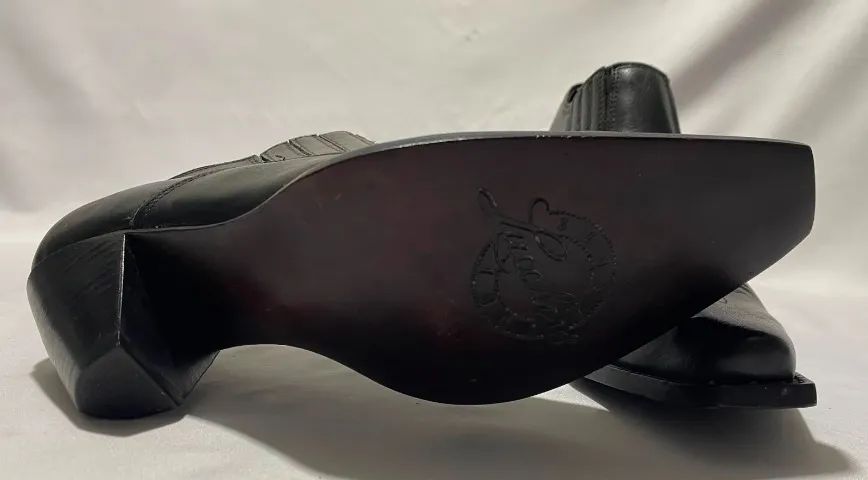 bota couro Lucchese - country - original - Foto 5