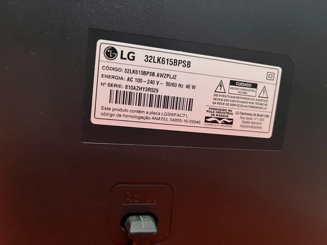 Vendo TV LG 32 polegadas - Foto 2