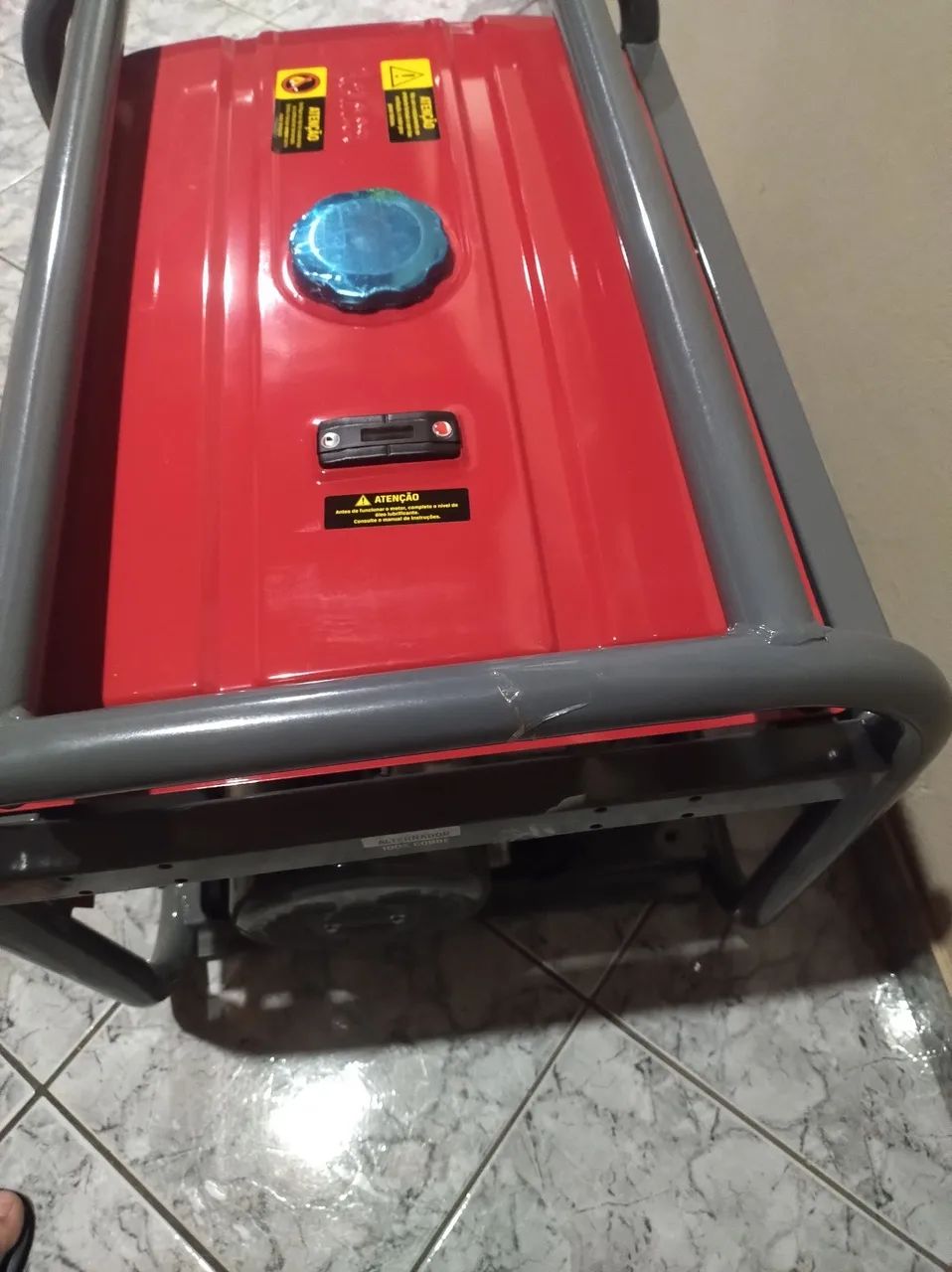 Gerador Branco de 9 kva partida elétrica  - Foto 3
