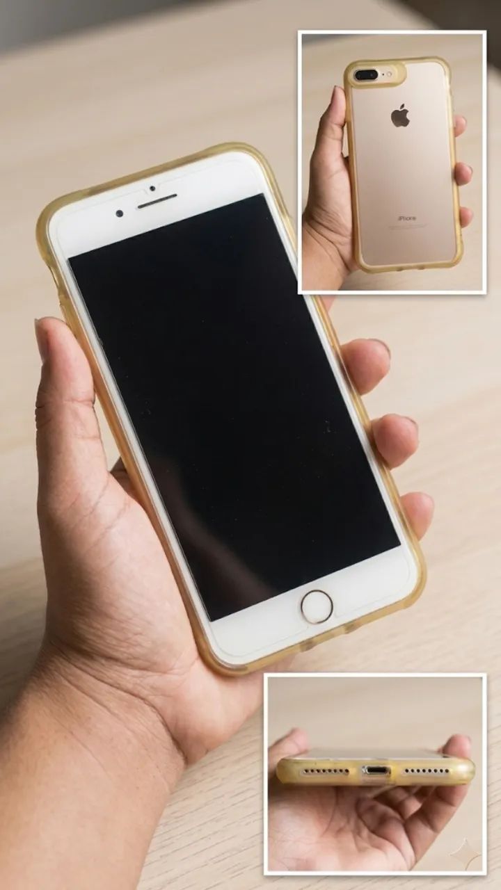 Vendo IPhone 7 Plus Gold - Celulares e Smartphones - Nova Vitória Vendo IPhone 7 Plus Gold - Celulares e Smartphones - Nova Vitória