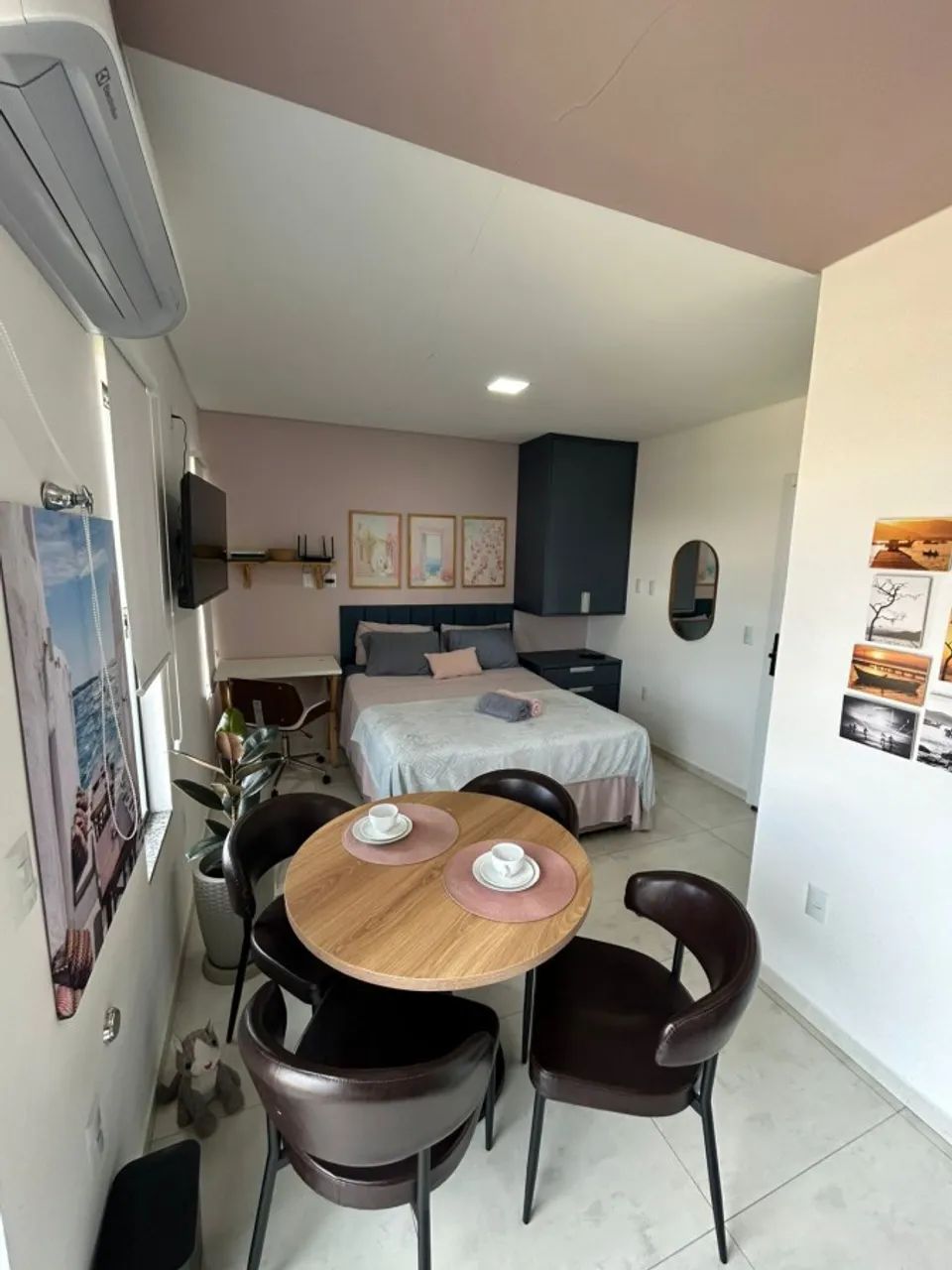Studio 100% Mobiliado e Decorado Padrão Hotelaria  Alta Liquidez e Renda no Airbnb - Foto 2