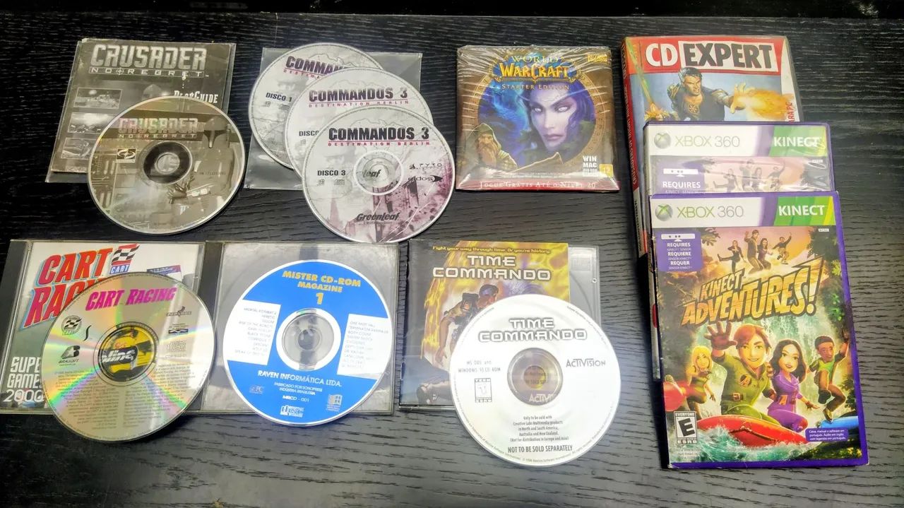 Lote 6 jogos PC antigos