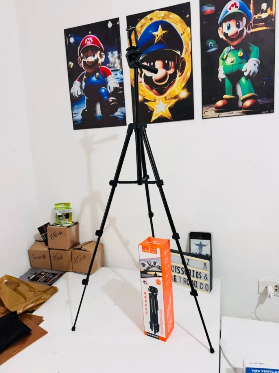 Tripod para Celular - 1,1 metro