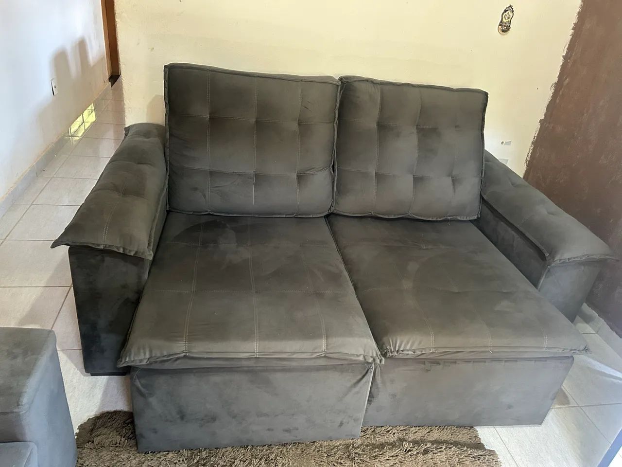 Sofá 2.00 retrátil e reclinável  - Foto 2