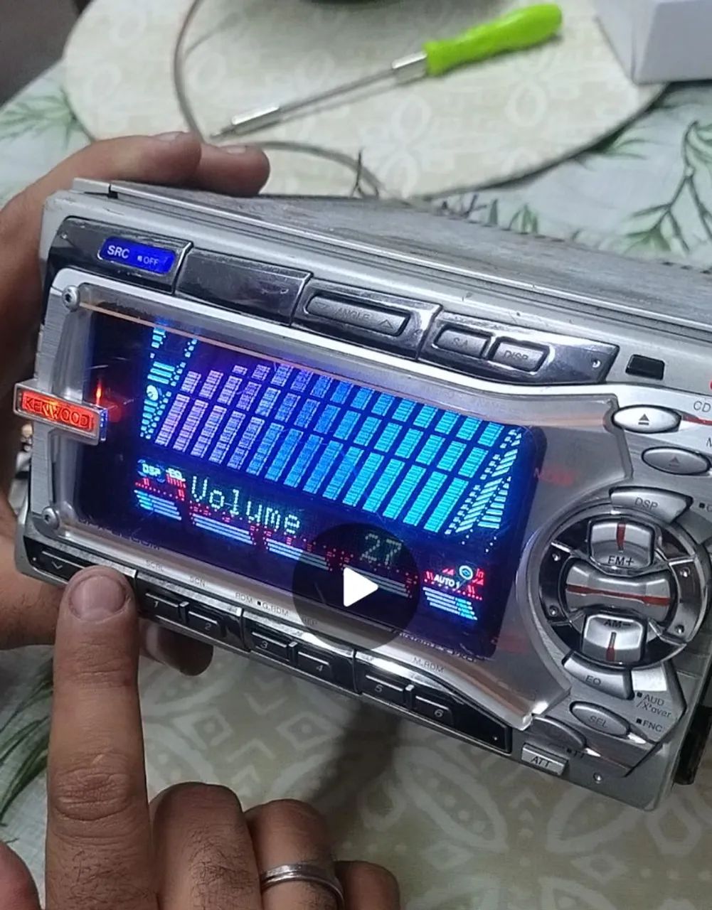 Rádio Kenwood dpx6200m - Foto 3