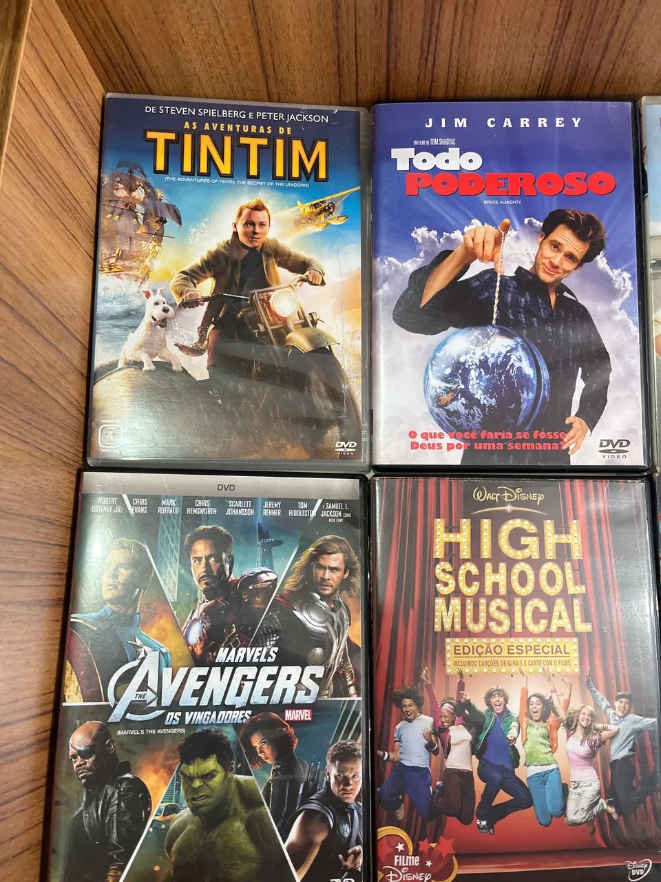 DVDs sucessos e clássicos 