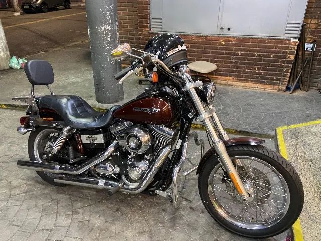 Harley Dyna Super Glide Custom 1600cc marrom - Foto 2