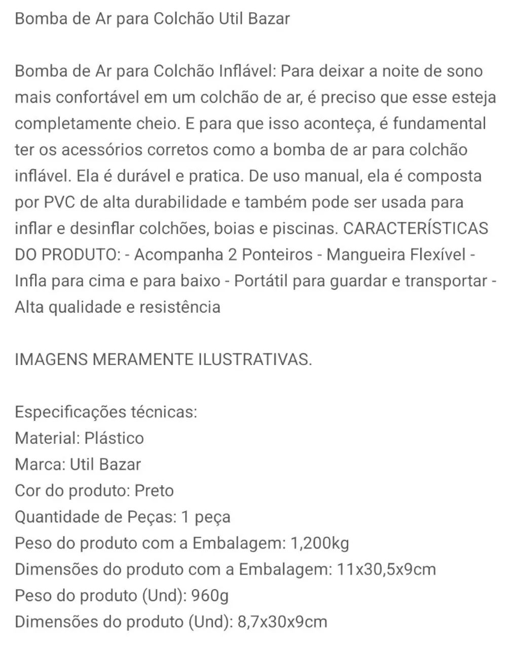 Inflador Manual - Foto 5