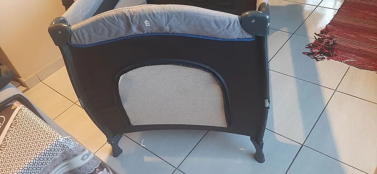 Berco desmontável com colchão  - Foto 3