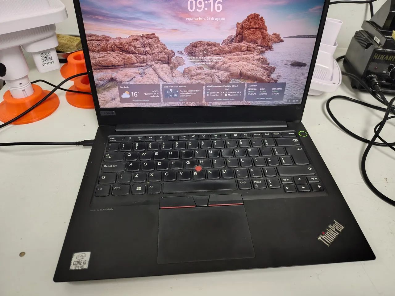 Notebook Lenovo ThinkPad E14 - Perfeito para trabalho e estudos - Foto 4