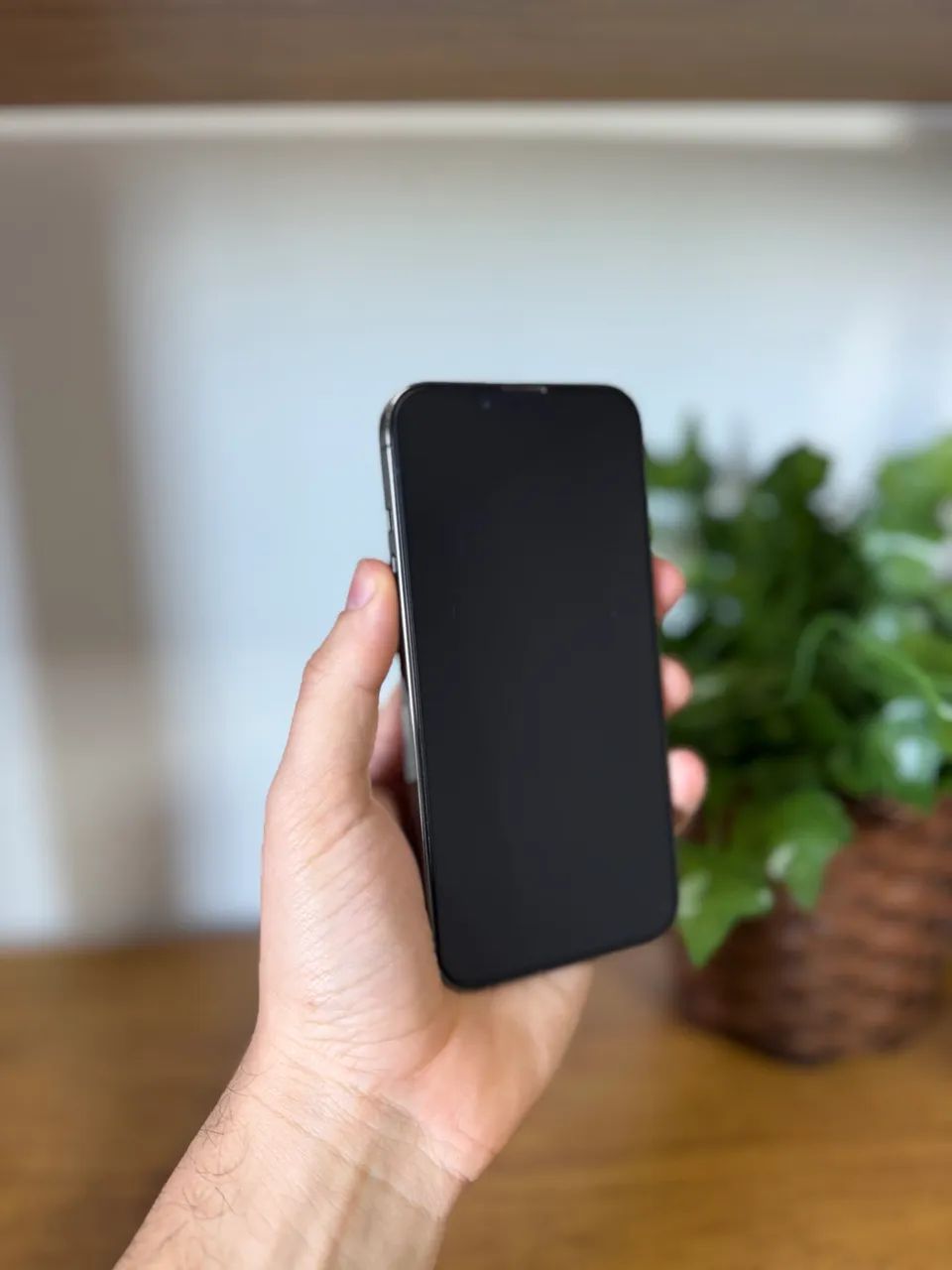 Iphone 13 pro 256gb Cinza Bem Cuidado com Caixa - Celulares e