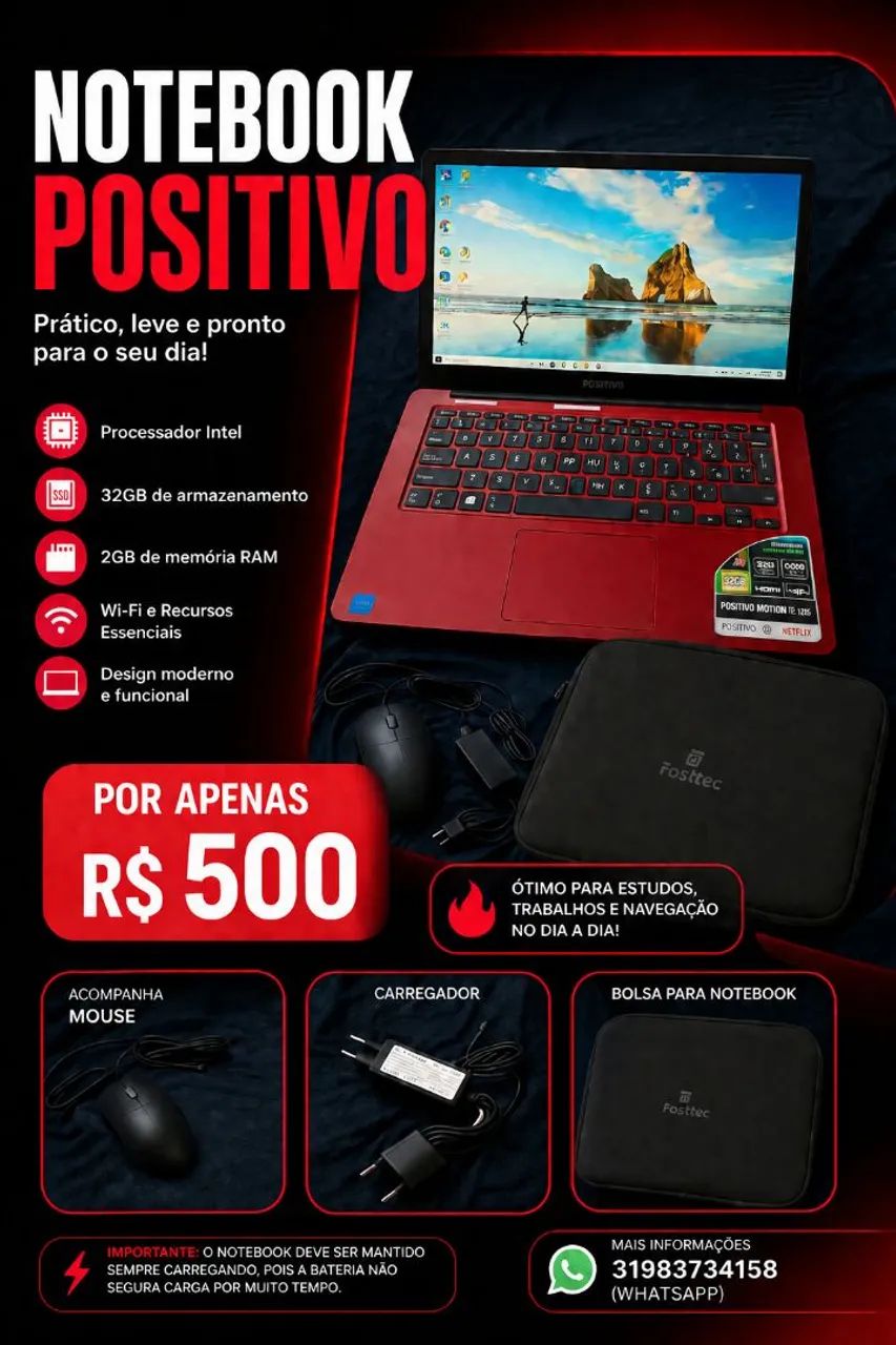 NOTEBOOK POSITIVO
