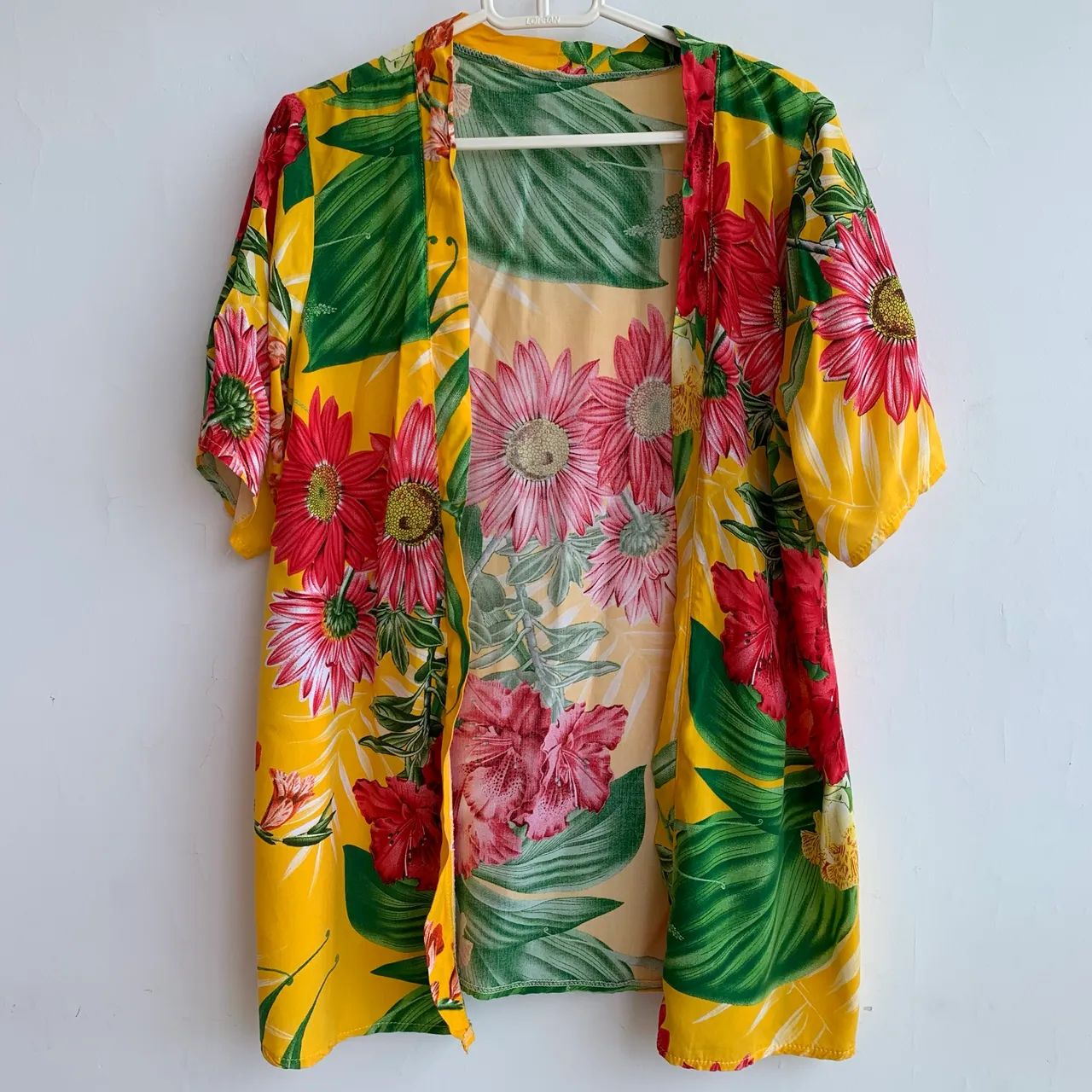 Kimono Viscose Flores M  - Foto 2