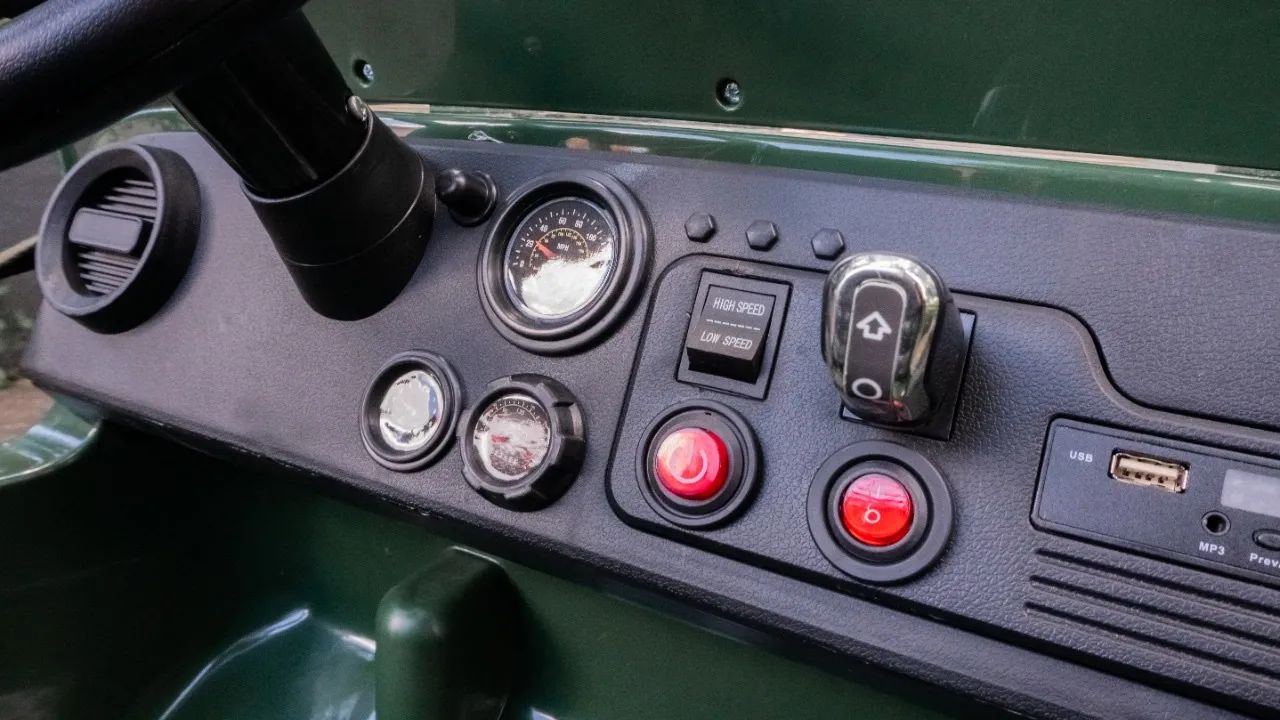 Carrinho Eletrico Jeep Militar  - Foto 5