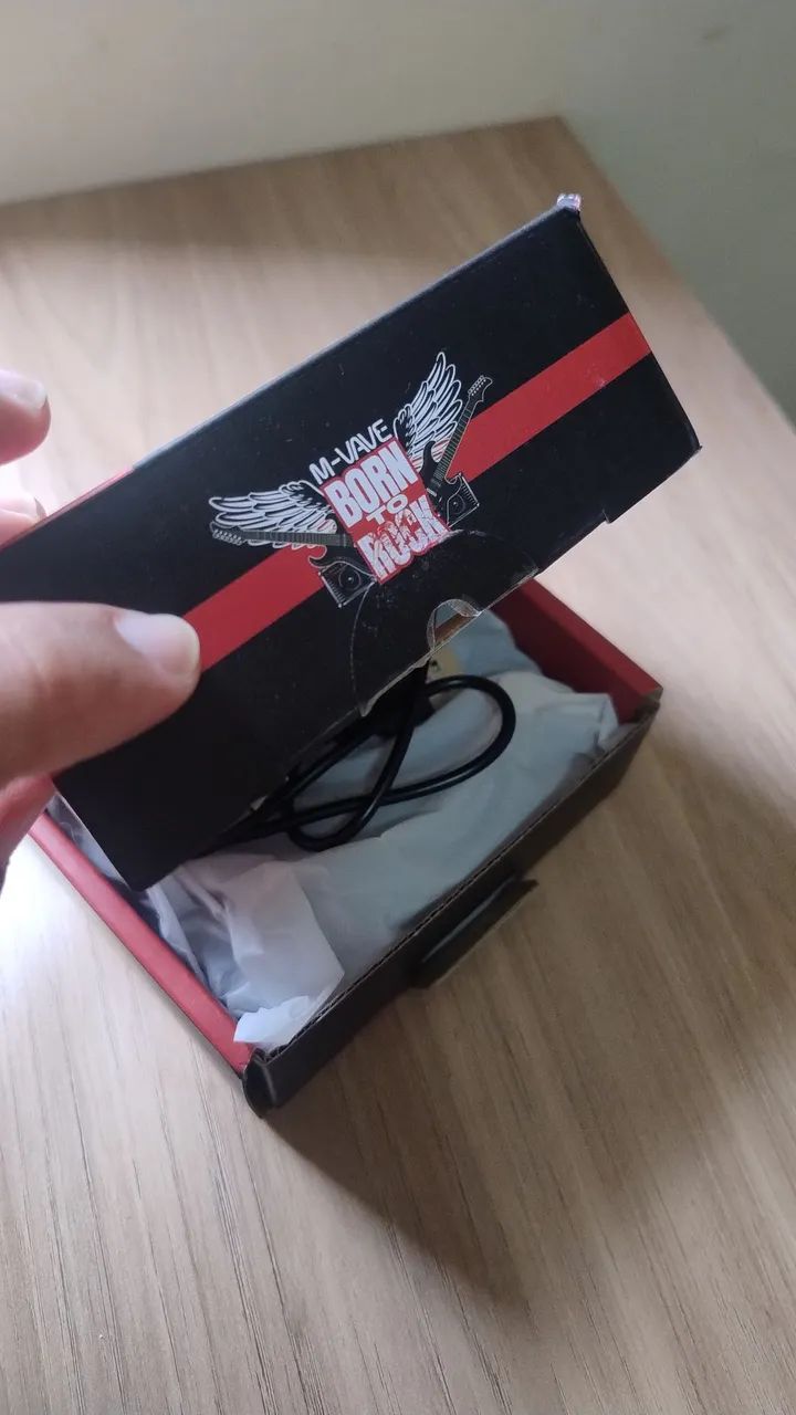 Pedaleira M-Vave Blackbox - Como Nova, na Caixa - Foto 4