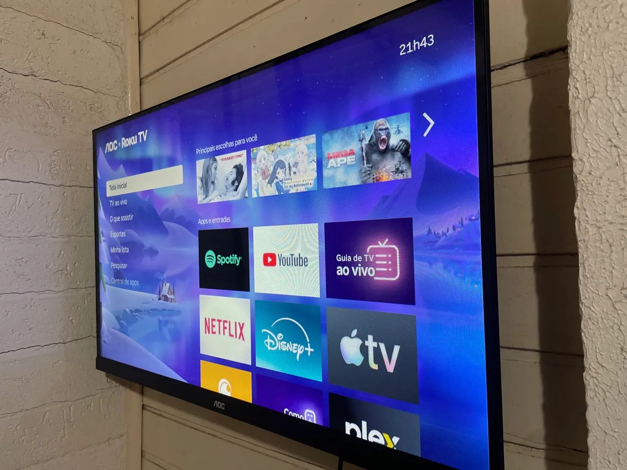 Tv smart 32? nova com controle - Foto 5