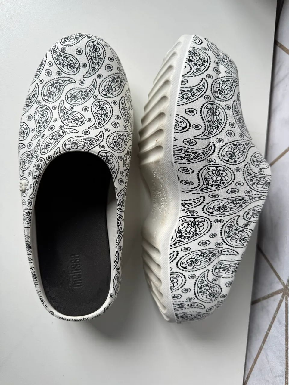 Melissa Free Clog Printed Platform 