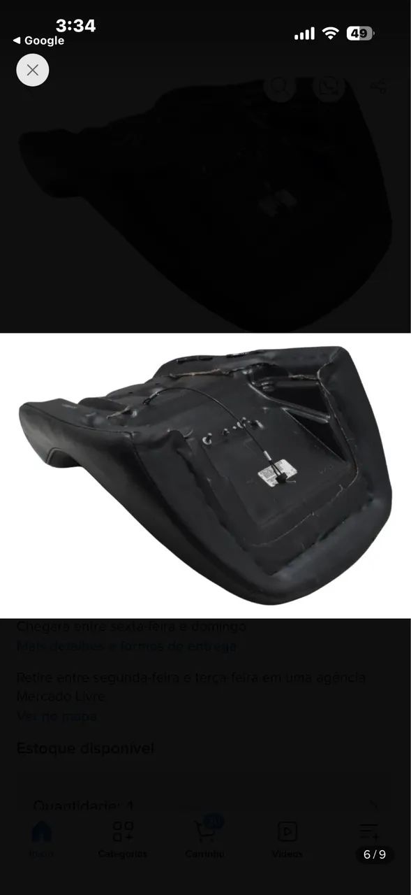 Banco dianteiro original Harley Davidson nightrod 07-11 - Foto 2