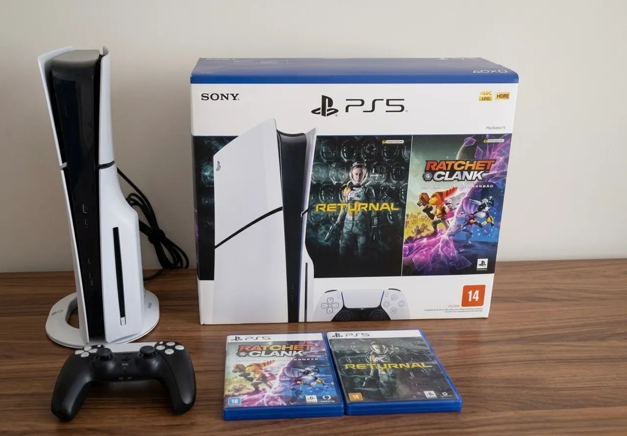 PS5 Slim Mídia Física  - Foto 4
