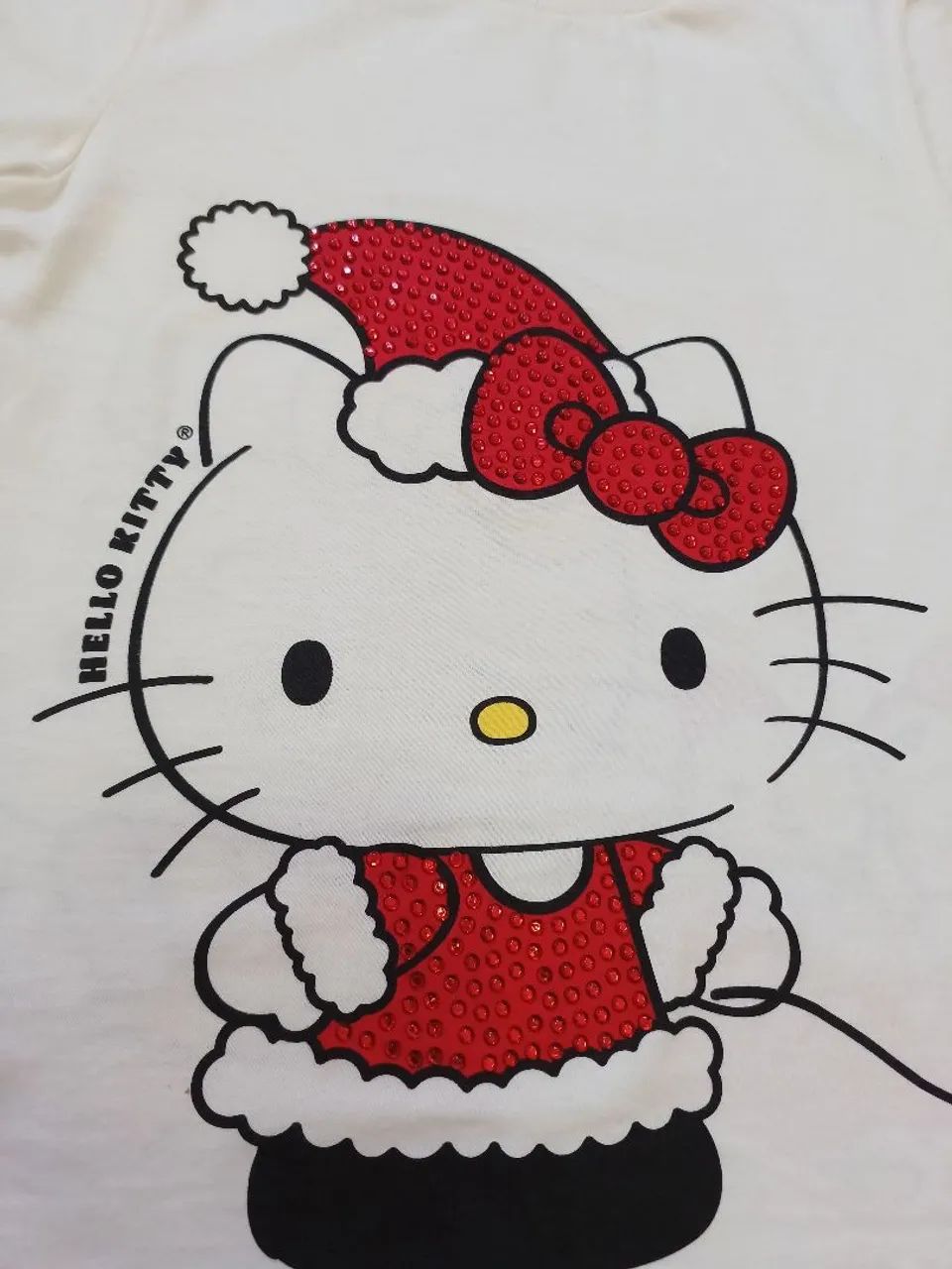 Camiseta infantil Hello Kitty Momi 4 anos - Foto 3