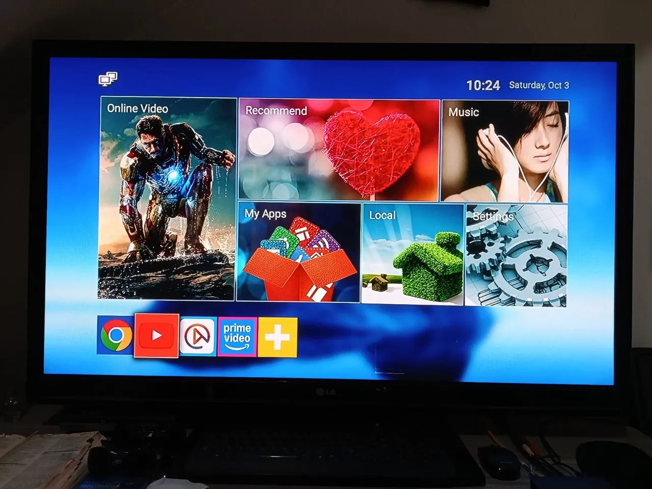 Monitor De Pcs e TV LG 55" Polegadas 2 Em 1 Com Teclado,Mouse e Controle Impecável  - Foto 5