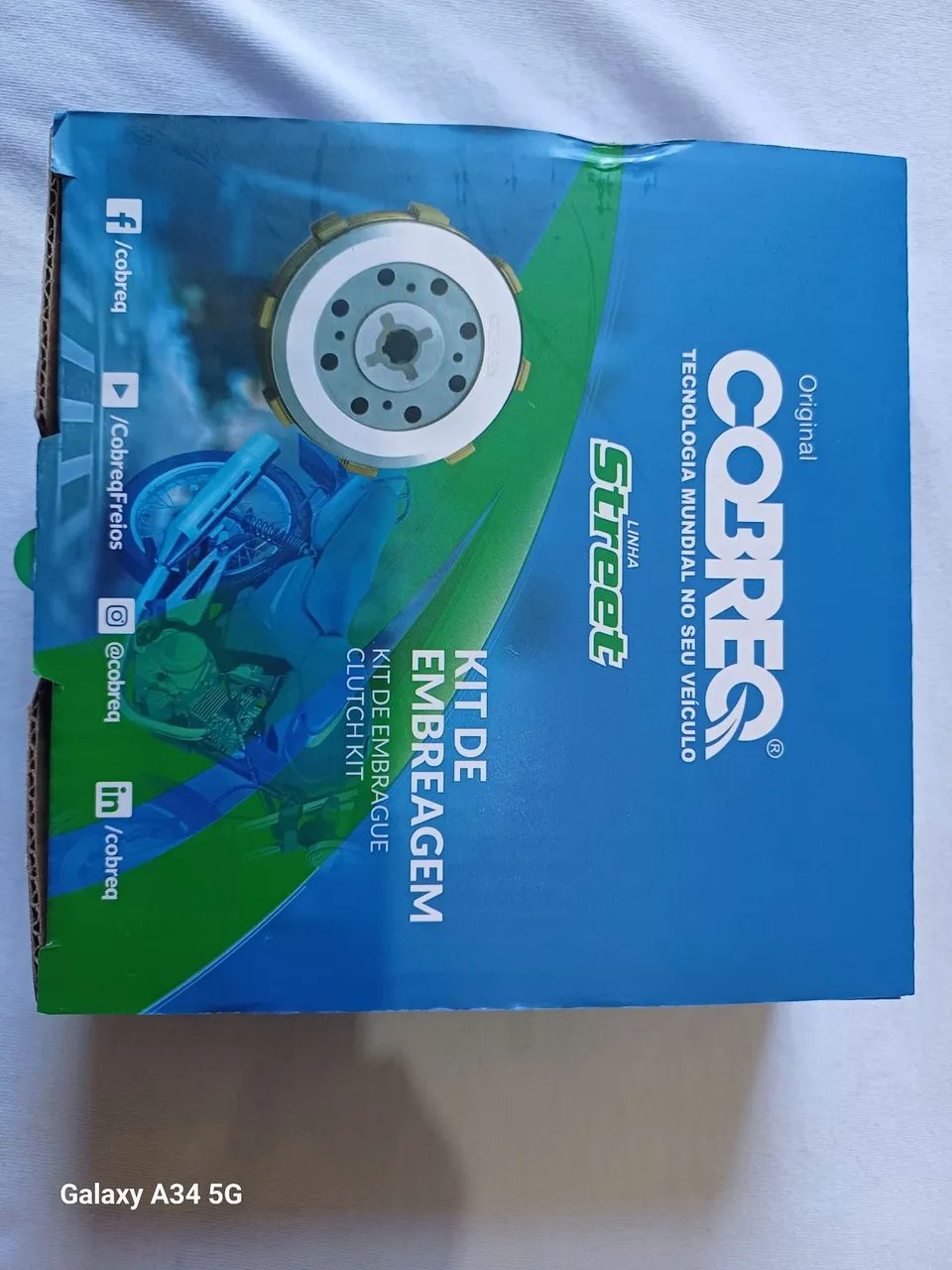 Kit Embreagem 0015KE Cobreq Original - Alta Durabilidade - Pronta Entrega (produto novo) - Foto 4