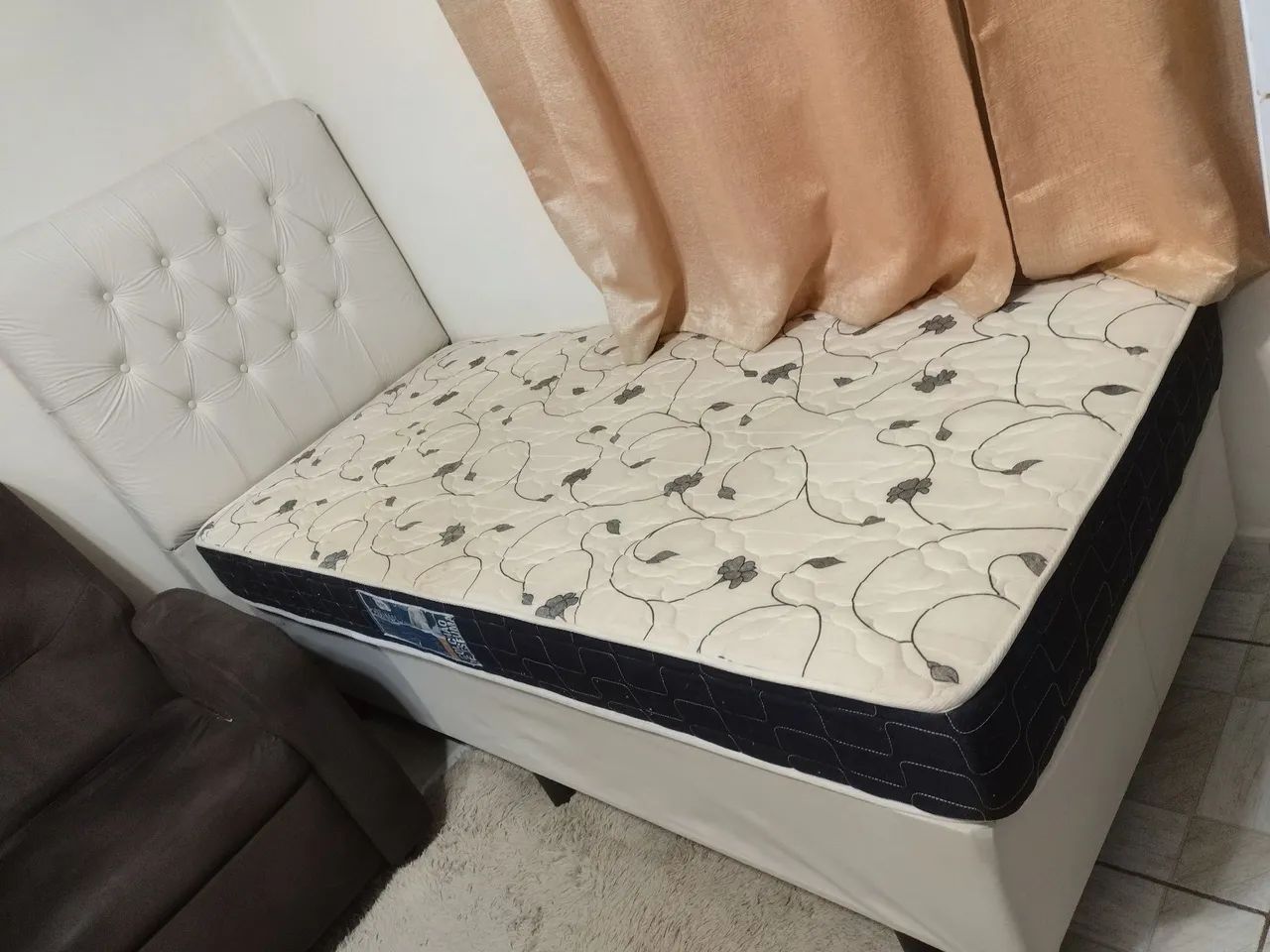 CAMA BOX + COLCHÃO+ CABECEIRA - ITAPETININGA 