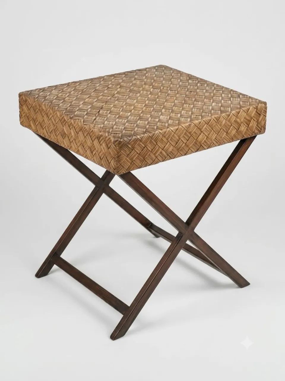 Mesa lateral rattan arte em vime - Modelo Tamara