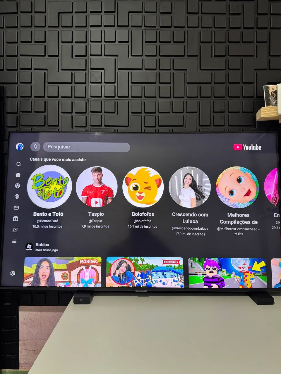 Smart tv 50 polegadas 4K - Samsung - Foto 3