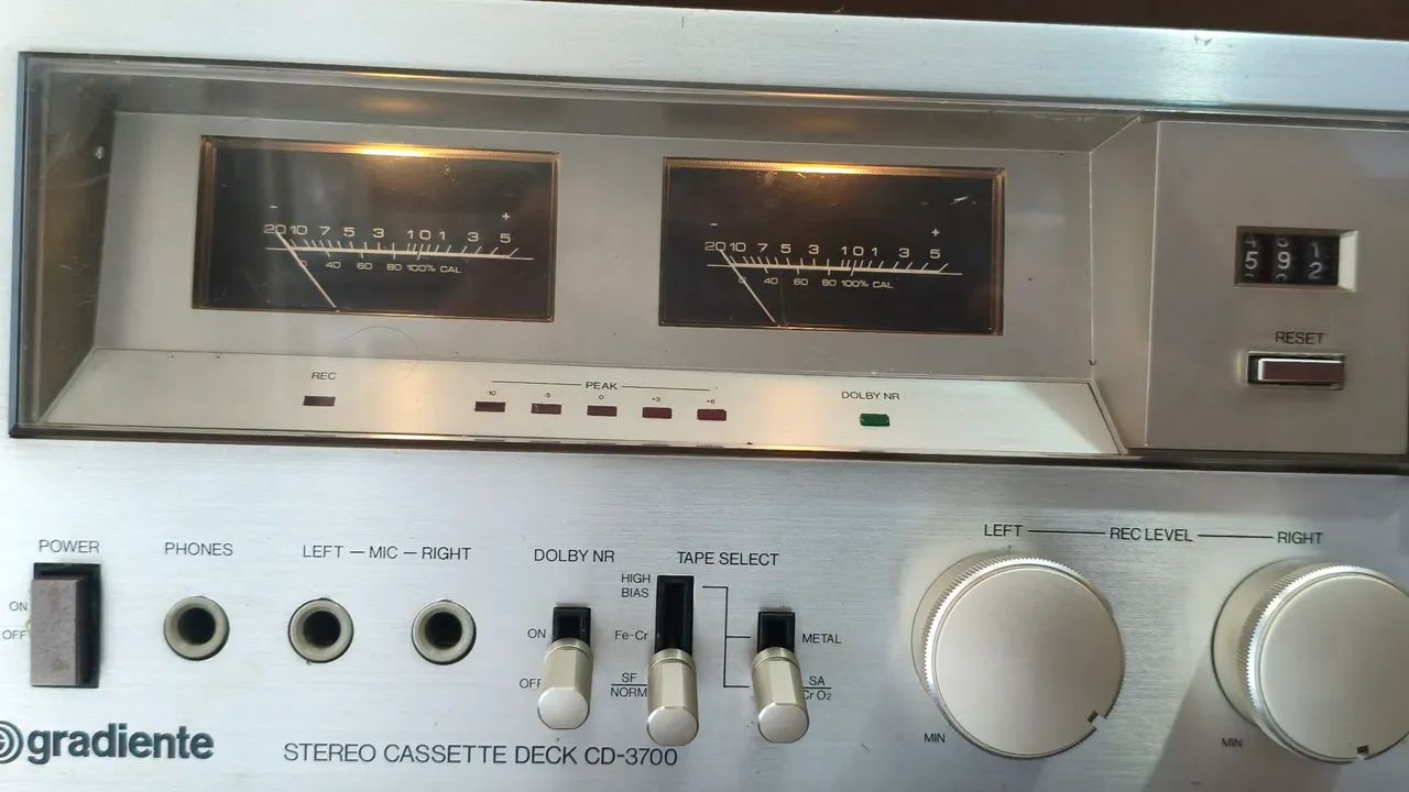 Tape deck gradiente cd3700 no estado  - Foto 2